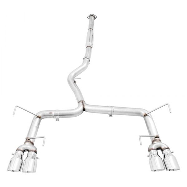 Bufonada 42058 Track Edition Cat-Back Exhaust System with Quad Rear Exit for 2011-2021 Subaru WRX BU3566267 - main